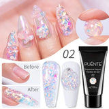 PUENTE 7.5ML Nude Shade Moonlight Cat Magnetic Gel Nail Polish Ultra-Bright Cat Eye Soak Off UV Semi-Permanent Varnish Manicure