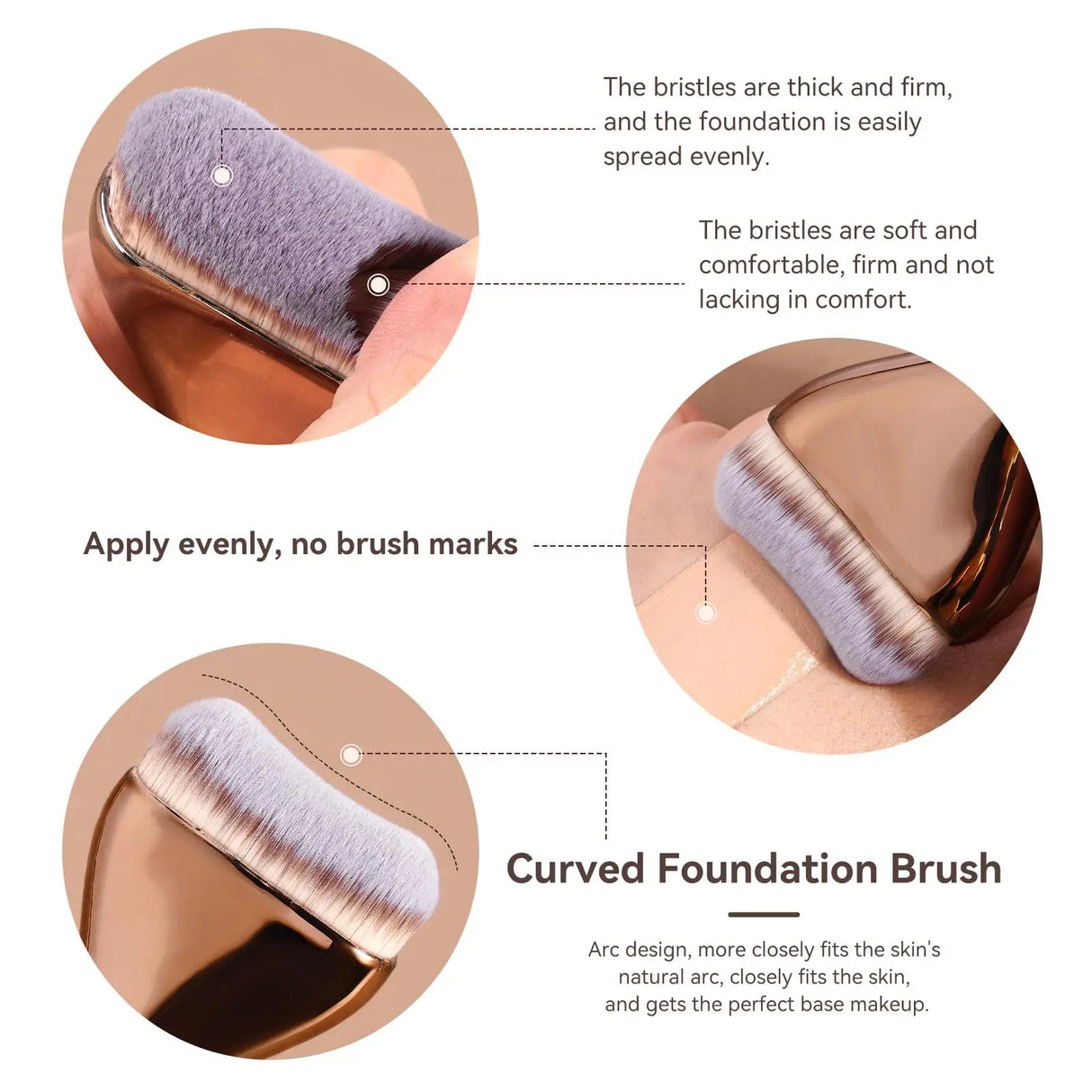 14 PCS Makeup Brushes Professional Make Up Brushes Premium Synthetic Powder Concealers Brushes Travel Makeup Brush Set