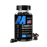 Creatine Monohydrate 3000 Mg-Build Muscle,Improve Athletic Performance,Fitness,Energy Generation,Adult Nutritional Supplement