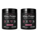 Whey Protein Powder Unflavored Muscle Recovery Joint Health Skin Hydration Grass-Fed Collagen Daily Nutrition Support