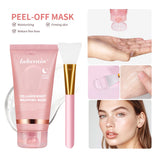 Collagen Overnight Wrapping Peel Off Facial Mask Set Korean Collagen Night Wrapping Mask Deeply Hydrates Night Care Mask Cream