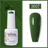 Clou Beaute Gel Nail Polish Neon Brown Royal Blue Red Green Pastal Nude Nail Art Varnishes Gel Lacquer HEMA/TPO FREE UV Gel Nail