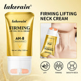Lakerain Firming Lifting Neck Cream Deep Nourishment Lightweight Formula Remove Double Chin Rejuvenation Firms Loose Skin Cream
