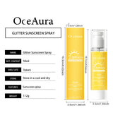 Sunscreen Spray Strong Facial Moisturizing Rapid Absorption Refreshing Not Sticky Isolate Uv Anti Oxidation Body Sunblock Spray