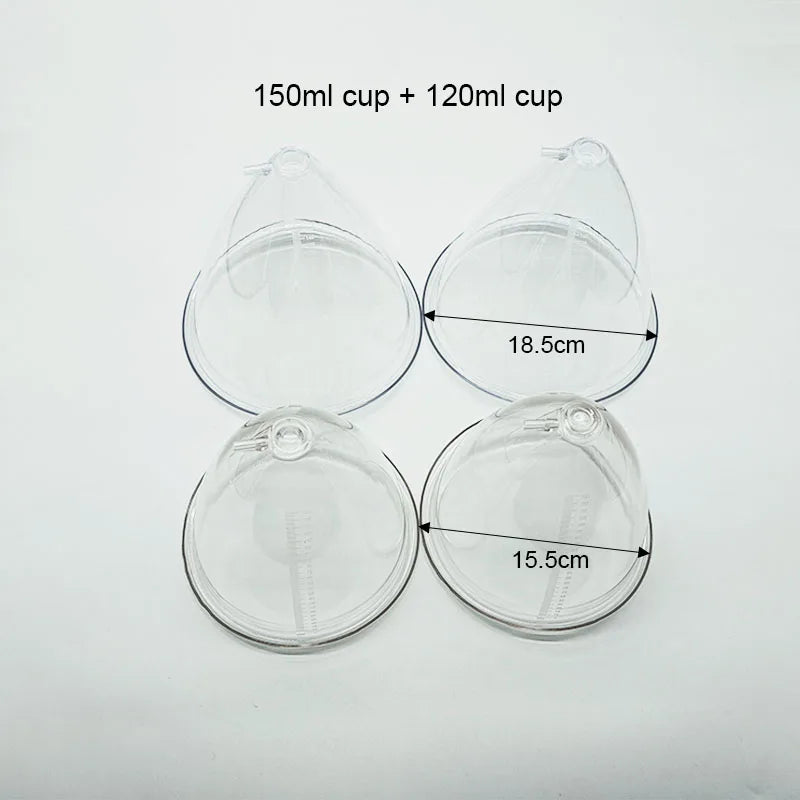 Electric Chest Massage Machine Vacuum Suction Breast Enlargement Device Buttock Firm Lifting Cupping Butt Enhancer Pump Cup