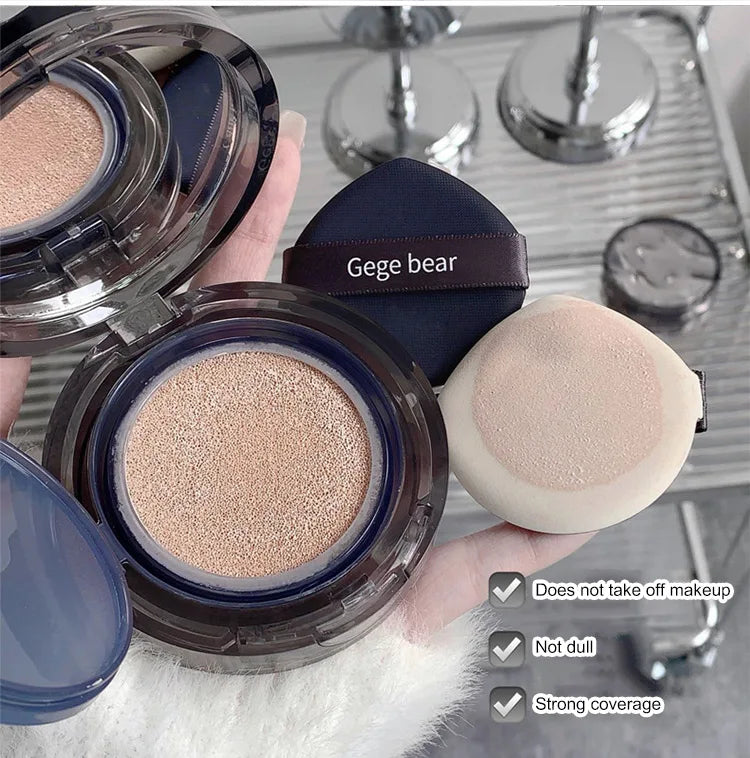 Cushion Foundation with Free Refill Moisturizing Long-lasting GEGE BAER Oil Control Version Refreshing Version Cushion BB Cream