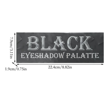 12 Color Matte Eyeshadow Plate Eye Makeup Waterproof Durable Sequins Metal Earth Color Natural Eye Shadow Makeup