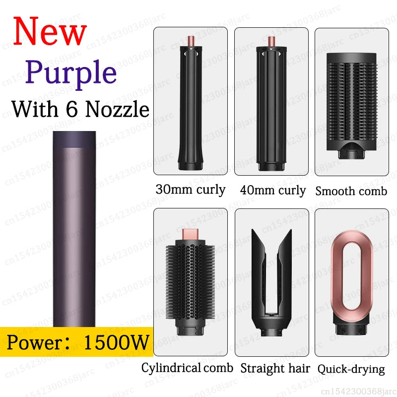 SenCiciMen X9 Multi Hair Styler Curling Iron Hair Hot Air Brush Curling Barrel Hair Dryer Salon Professional Curly Hair Styler