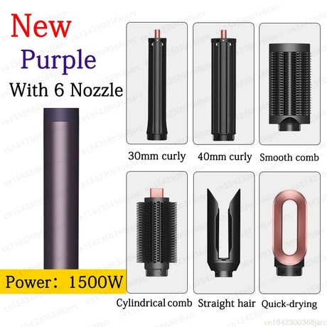 SenCiciMen X9 Multi Hair Styler Curling Iron Hair Hot Air Brush Curling Barrel Hair Dryer Salon Professional Curly Hair Styler