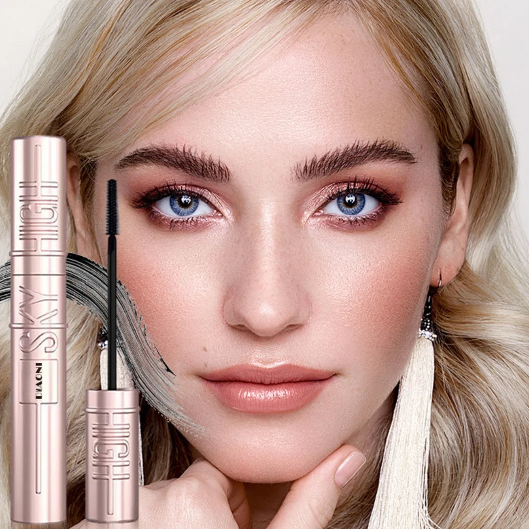 DIAONI Sky-High Lift Mascara Mother's Day Gift Waterproof Smudge-Proof Long-Lasting Curling Natural Defined Separated Lashes