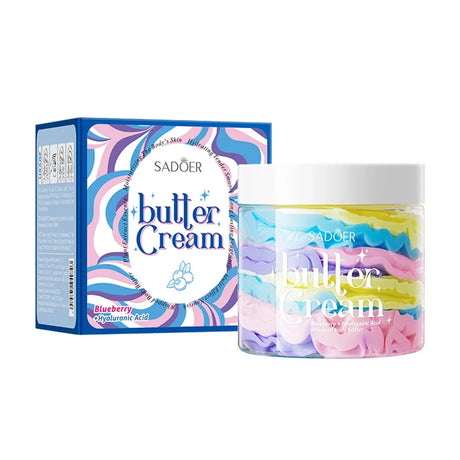 High Moisturizing Body Butter Cream Blueberry Flavor Body Cream Moisturizing and Nourishing Body Repair Cream