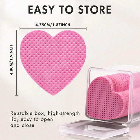 LINMANDA 200Pcs Lint Free Nail Cleaning Wipes Nail Cleaning Pads Gel Nail Cleaning Wipes Suitable for Home or Nail Salon Use