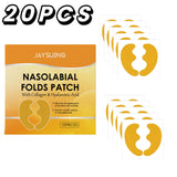 Wrinkle Removal Patch Hyaluronic Nasolabial Folds Face Lifting Sticker Firming Forehead Fine Lines Gel Anti-Aging Collagen Mask