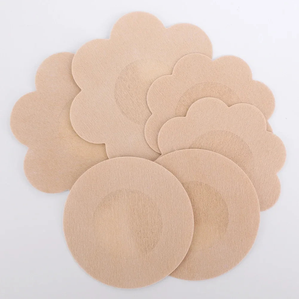 10-200pcs Nipple Cover Stickers Women Breast Lift Tape Pasties Invisible Self-Adhesive Disposable Bra Padding Chest Paste Patch