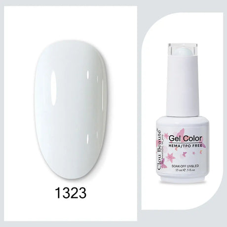 Clou Beaute Gel Color Hema TPO Free 15ml Gel Nail Varnish Soak Off UV Gel Polish Nail Art Manicure Lacquer Nail Art Jelly Gel