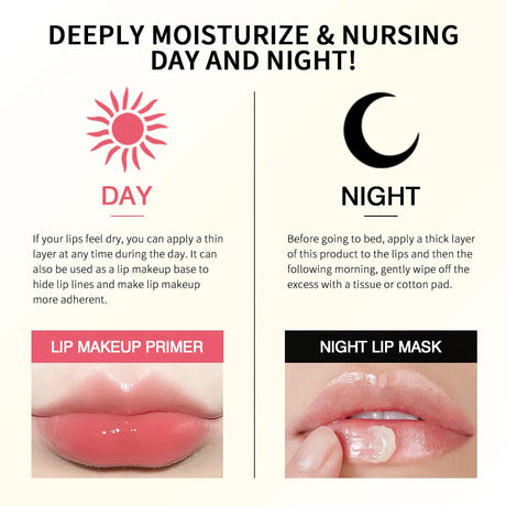 Collagen Lip Mask Moisturizing Hydrating Dry Lips Smooth Fine Lines Increase Lip Vibrancy And strengthen Barrier Lips Skin Care