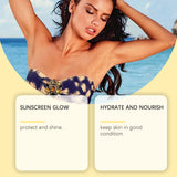 Sunscreen Spray Facial Moisturizing Rapid Absorption Refreshing Not Sticky Isolate Uv Brightening Body Shiny Sunblock Spray Skin