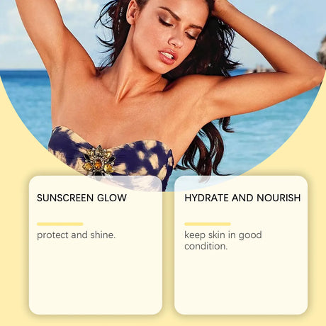 Sunscreen Spray Facial Moisturizing Rapid Absorption Refreshing Not Sticky Isolate Uv Brightening Body Shiny Sunblock Spray Skin