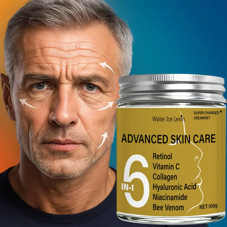 Winter Advanced Face Cream - Retinol, Vitamin C & Bee Venom Complex, Brightens & Firms, Multi-Action Formula for Radiant Skin