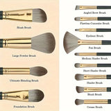14 Piece Makeup Brush Set Soft Fluffy Eyeshadow Brush Concealer Brush Blush Makeup Brush Beauty Tool Makeup Brush