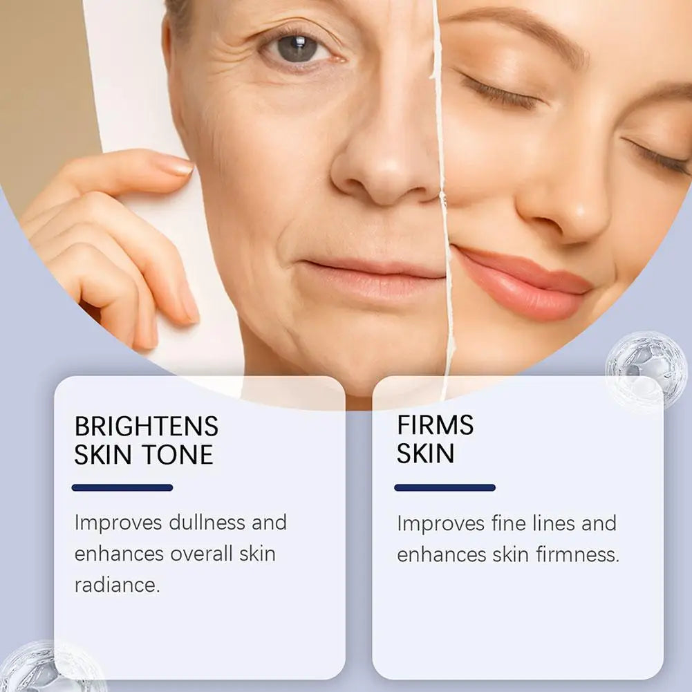 Viareline Stem Cell Skin Ampoule 35ml Firming Essence Reduces Fine Lines Rejuvenates Face Serum