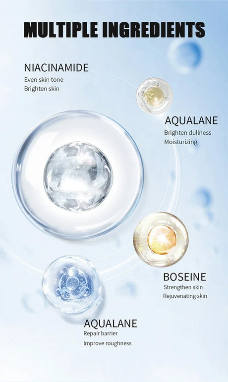Face Serum Fruit Acid Acne Treatment Oil Control Remove Blackheads Shrink Pores Skin Texture Improve Care