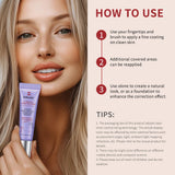 CC Cream Color Changing Liquid Foundation Centella Korean High Coverage Foundation Foundation Cream for Face Base Makeup