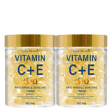 Vitamin C+E Anti-Wrinkle Skincare Cream with Retinol & Hyaluronic Acid for Moisturizing, Protecting & Smoothing Skin.