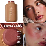 Makeup Cheek Blush Cream Blusher Stick Lip Gloss Phone Case for iPhone 16 17 Pro Max Piggy Sprinkle Sun Soak Tan Line Lipstick