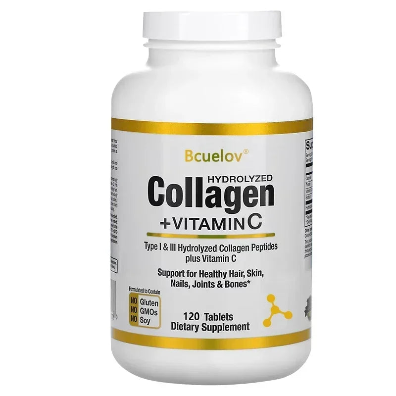 Hydrolyzed Fish Collagen - Marine Collagen, Skin Health, Anti-aging Antioxidant, ‌supports Joint and Bone Health