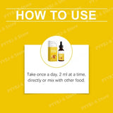 Propolis Extract Liquid with Vitamin A C &E Antioxidant Daily Wellness Support Dietary Supplement for Adult Natural Formula 50ml