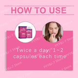 Vitamin C Skin Beauty Capsules for Adults, Daily Wellness, Radiance and Healthy-Looking Skin Support, 60 Count, Easy-to-Take