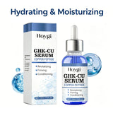 30ml Copper Peptide Serum GHK-Cu Face Firming Lifting Fade Fine Lines Shrink Pores Barrier Repair Hyaluronic Acid Moisturizer