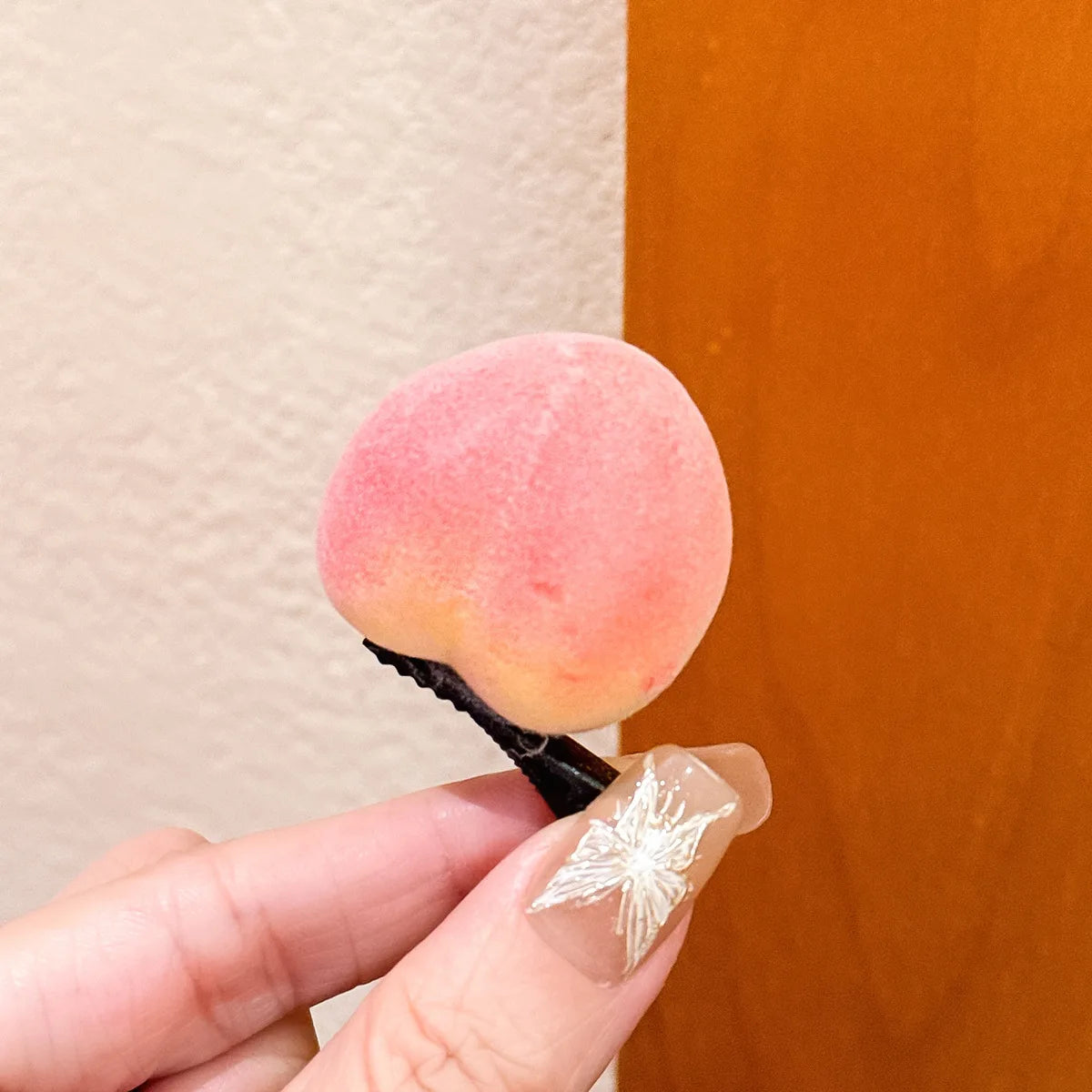 1 Fun Fruit and Vegetable Shaped Duckbill Clip Cute Simulation Fruit Hair Clip Side Clip Women's Broken Hair Clip