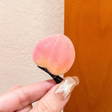 1 Fun Fruit and Vegetable Shaped Duckbill Clip Cute Simulation Fruit Hair Clip Side Clip Women's Broken Hair Clip