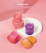 Hydrating Glowing Lip Balm Overnight Lip Mask Moisturizing Repair Cracked Lips Soften Fine Lines Mild Exfoliating Clear Dead Ski