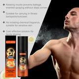 East Moon Fruity Deodorizing Spray Sweat Eliminator Keep Refresh Odor Removal Reduce Body Bad Smell Man Underarm Deodorant Spray