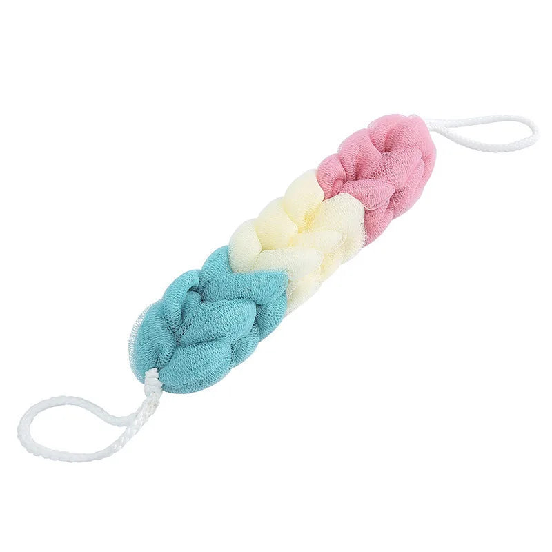 Colour Block Bath Balls Bath Strips Bath Towels Adult Back Rubbing Bath Towels Mud Rubbing Bath Towels Foam Mesh