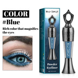 Black Eye Liner Powder Eyeliner Makeup Long-Lasting Eyeliner Waterproof Eyeliner Powder Easy to Wear Smooth Eye Makeup Tools