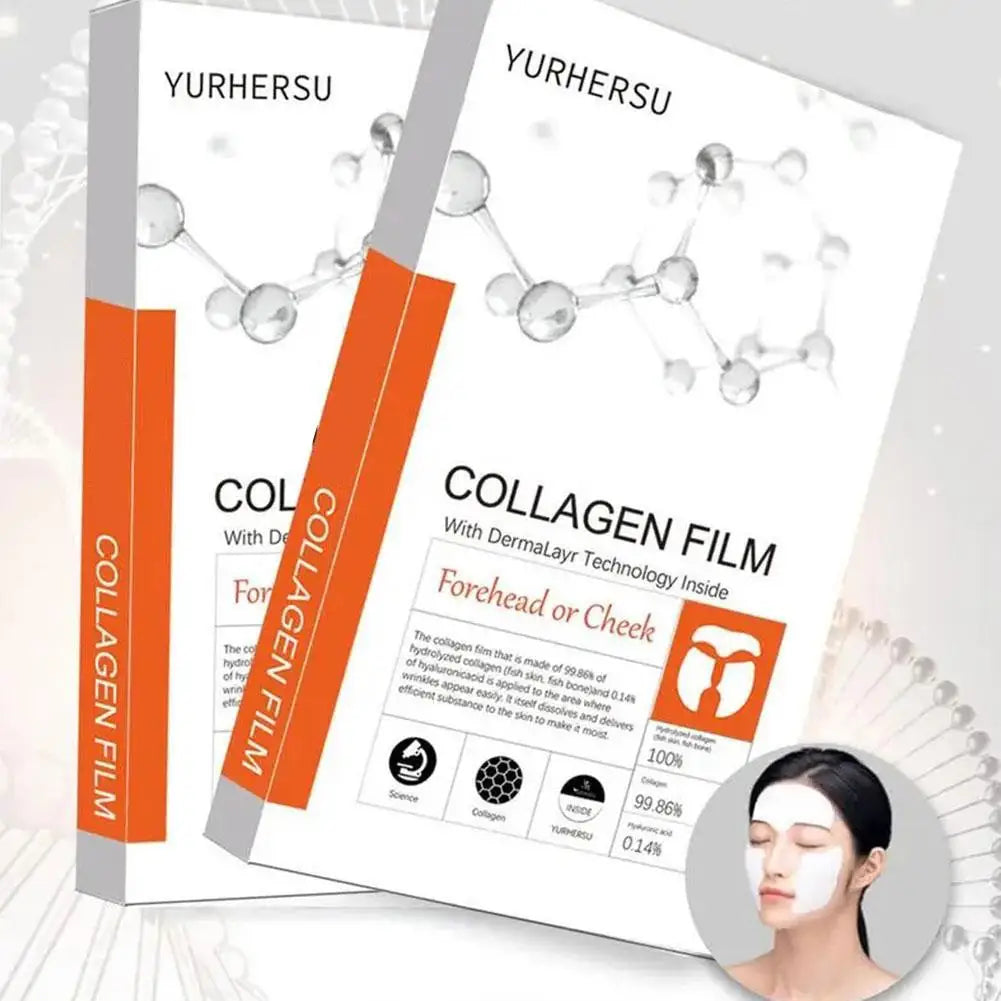 1 Set Collagen Film Water Soluble 2024 Moisturizing Paste Essence Dark Patch Circles Face Collagen Face Skin Care