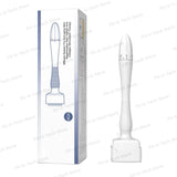 adjustable derma stamp  microneedle 140 pins skin care beard growth scalp hair