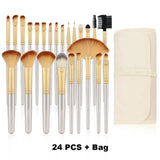 10-32PCS Makeup Brush Set Soft Fluffy Powder Foundation Contour Blush Concealer Eye Shadow Blending Makeup Kit Women Beauty Tool