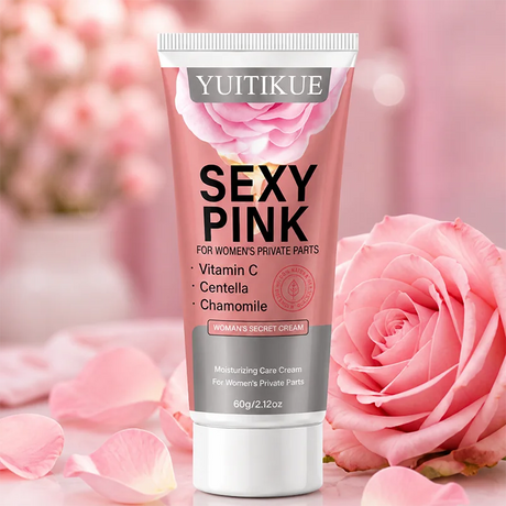 YUITIKUE Women Intimate Care Cream Vitamin C Centella Chamomile Gentle Moisturizing Smooth Daily Private Area Skin Care 60g