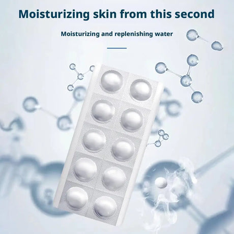 1 Kit VC Solid Essence Tablets Anti-aging Remove Wrinkle Shrink Pore VC Moisturizing Brighten VC Freeze-dried Powder Skin Care
