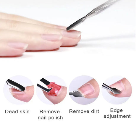 Nail Art Sand File Buffer Sponge Block Brush Nail File Set With Nail Clippers Scissors Dead Skin Remover Care Manicure Kit Tools