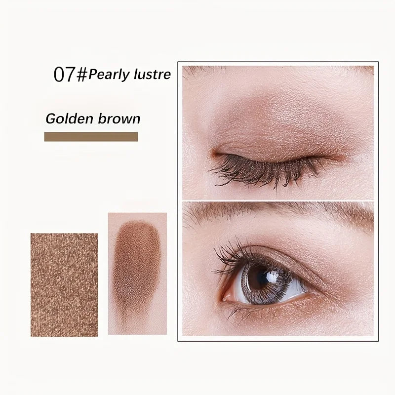 Professional 12 Colors Eyeshadow Palette Natural Shimmer Matte Nudes Cosmetic Eye Makeup Plate for Makeup Artists
