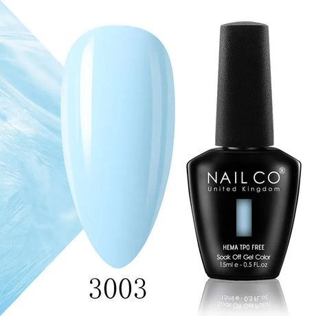 NAILCO 15ml HEMA FREE TPO FREE Top Base Coat Nail Gel Polish Supplies Vernis Semi Permanent Nail Art Manicure Gel Ongle UV Nails