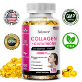 Glutathione Collagen Supplement, Antioxidant Whitening Capsules, Skin Health Deep Nourishment Skin