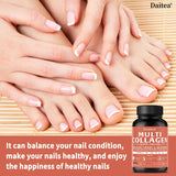 Multi Collagen for Women & Men - Type I, II, III, V, X, Hydrolyzed Collagen Peptides Supports Hair, Skin, Joint Health