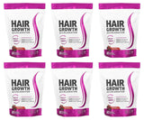 Hair Vitamins Gummies Berry Flavor 60 Count Nutrition Supplement with Biotin & Vitamins C,E — Promote Wellness Hair Growth